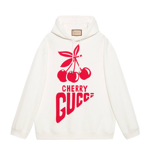 GUCCI/古馳 “Cherry Gucci”印花棉質(zhì)衛(wèi)衣  681220XJD1C