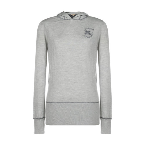 BURBERRY/博柏利 女衛(wèi)衣 混紡長袖連帽衫 8001875