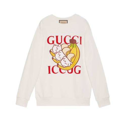  GUCCI古馳 22年秋冬 女士 Bananya x Gucci聯(lián)名系列衛(wèi)衣 617964 XJDGM 9095 預(yù)定商品2-6周發(fā)貨