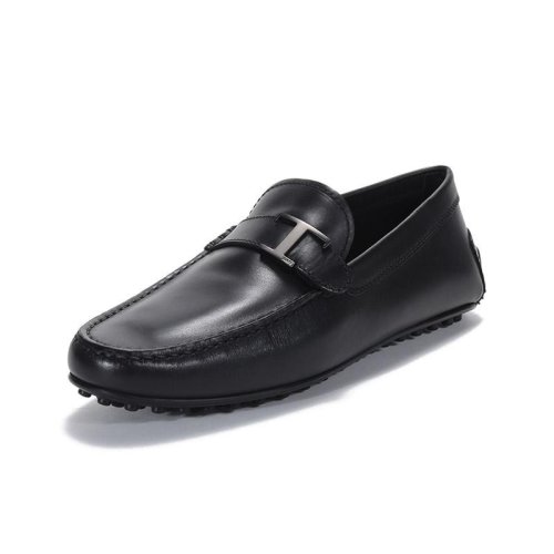  Tod’s/托德斯 男士黑色牛皮革樂福鞋 XXM42C0CV80 D90 B999 PLXSX