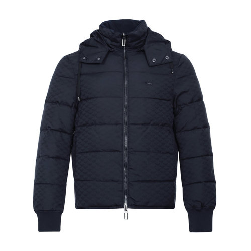 Emporio Armani/安普里奧阿瑪尼 男士羽絨服 男士聚酯纖維雙面連帽夾克羽絨服 6Z1BQ8 1NGAZ 0920