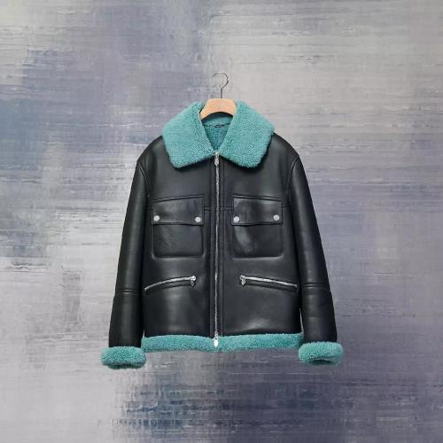  HERMES愛馬仕 22年秋冬 男士 夾克 Bombardier zippe H263620HG2H48