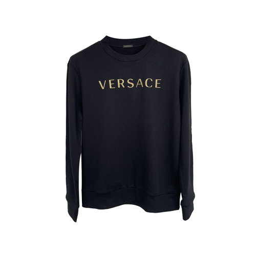 Versace 范思哲 主線經(jīng)典女士黑金衛(wèi)衣