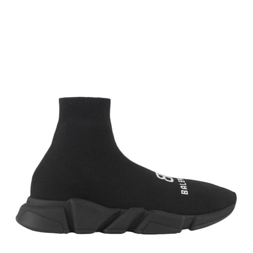 Balenciaga/巴黎世家 女士黑白提花針織 女士休閑運動鞋襪鞋