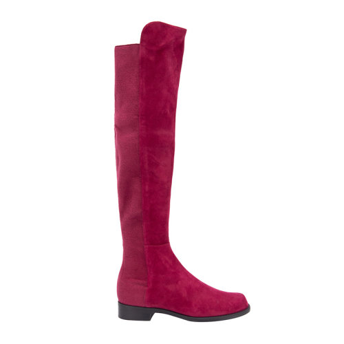 Stuart Weitzman/斯圖爾特韋茨曼 5050系列女士純色麂皮絨時(shí)尚及膝靴長筒靴長靴女靴女鞋 5050-SUE 多色可選