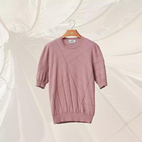  HERMES愛(ài)馬仕 22年秋冬 男士 短袖T恤 T-shirt ??pique voilier?? H257390HA0KME