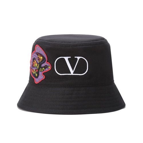 Valentino/華倫天奴【22春夏新款】男女同款棉質(zhì)帽子漁夫帽VLogo Signature刺繡 XY2HGA11CPG