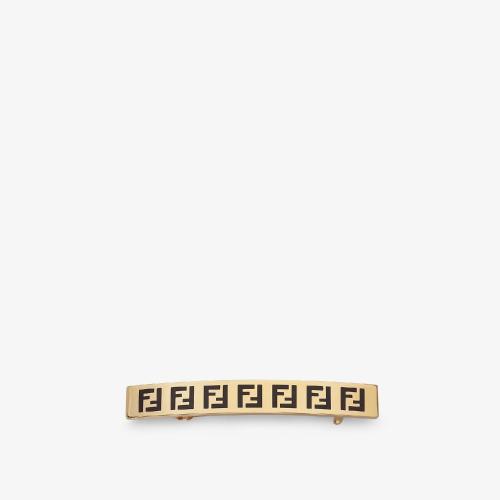  FENDI芬迪 22年春夏 女士 發(fā)夾 金色發(fā)夾。 8AG975TL9F0RNG