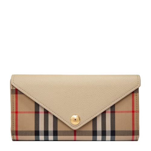  BURBERRY/博柏利 卡其條紋女士錢包 8026111 PLSX