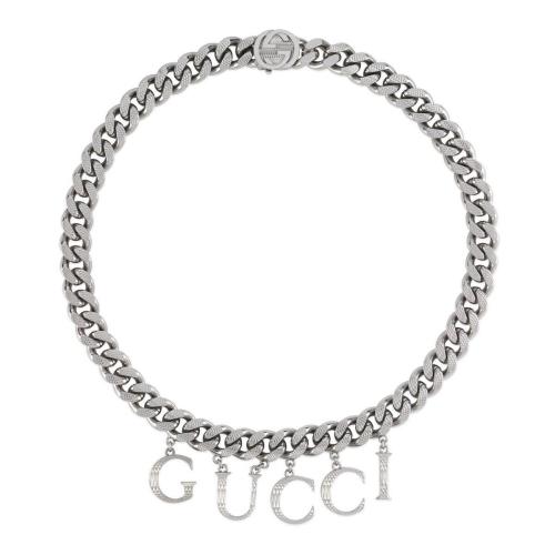  GUCCI古馳 22年秋冬 女士 飾手寫體GUCCI項(xiàng)鏈 675769 I4601 0926