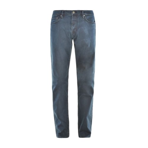 BURBERRY/博柏利 男裝 服飾 時尚修身 深藍色 棉質(zhì)彈力長褲 男士牛仔褲褲褲裝 40008