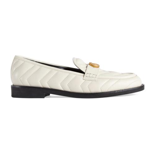  GUCCI古馳 22年秋冬 女士 女士雙G樂福鞋 670399 BKO60 9022