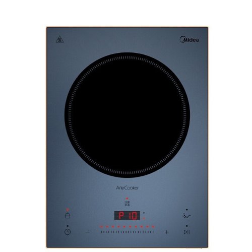 Midea/美的電磁爐雙環(huán)混合動力A級微晶面板十檔滑控調(diào)節(jié)智能定時雙風(fēng)機(jī)散熱高端電磁爐C22-DH2210