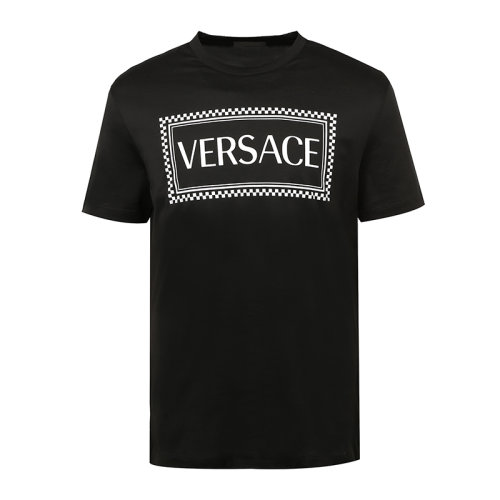 VERSACE/范思哲 休閑簡約男士短袖T恤A81548A52