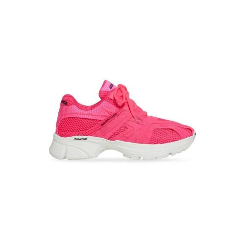  BALENCIAGA巴黎世家 22年秋冬 女士 休閑運(yùn)動(dòng)鞋 Womens Phantom Trainers Bicolor  in Fluo Pi