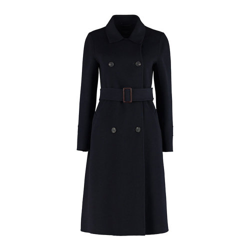 MaxMara/麥絲瑪拉 女士藍色時尚休閑大衣 50160219000 STRUZZO 015