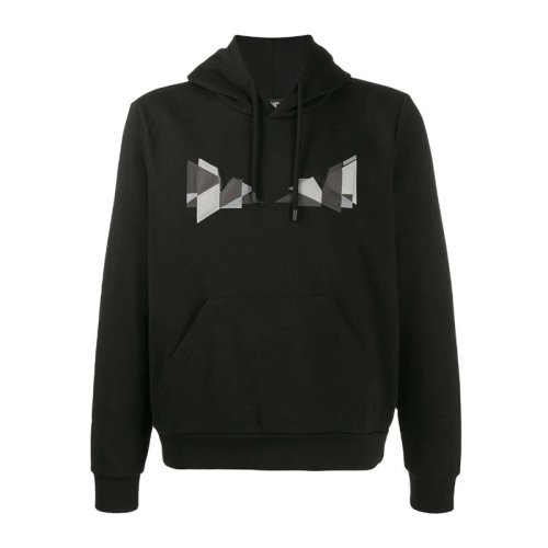  FENDI/芬迪 男士黑色棉質(zhì)衛(wèi)衣 FAF574 AAY6 F0GME PLFSX