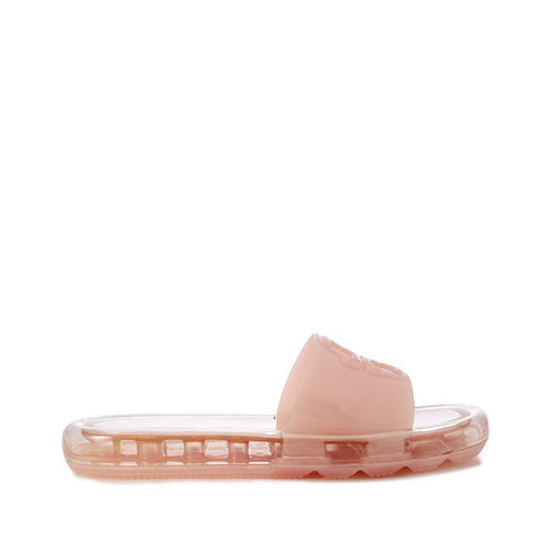 Tory Burch/湯麗柏琦【22春夏新款】TB女鞋 TPU雙TLOGO圖案BUBBLE果凍拖鞋涼拖 85010