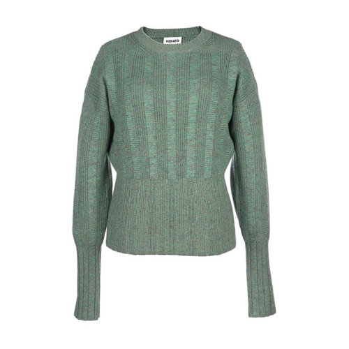 KENZO/高田賢三 女士羊毛圓領長袖針織衫毛衣 2PU510 3AA