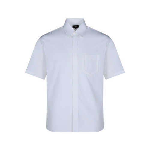 FENDI/芬迪 2021款 男士短袖襯衫 男士棉質(zhì)短袖襯衫 FS0968 AF04