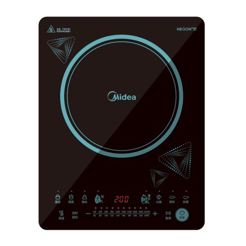 Midea/美的 電磁爐家用10檔大火力漢森整板觸控文武雙火預(yù)約定時C21-RT2173