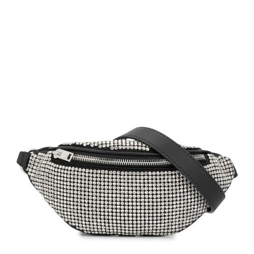 Alexander Wang 亞歷山大·王 女士白色水鉆迷你腰包胸包