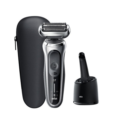 Braun/博朗 360度靈動(dòng)刀頭 自動(dòng)感應(yīng)科技 德國整機(jī)剃須刀S7001cc 德國進(jìn)口 【新品 小獵豹7系】