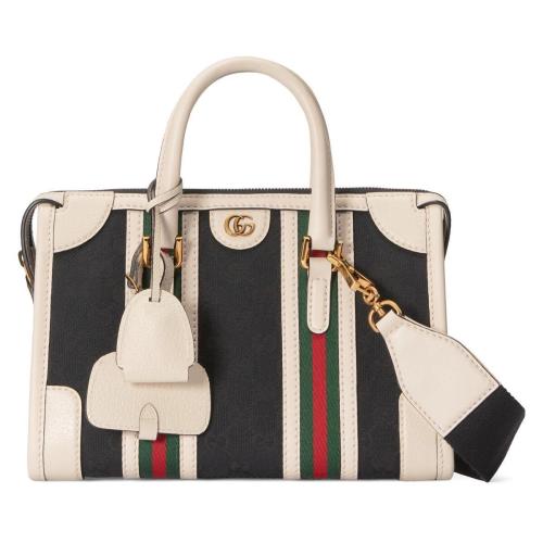  GUCCI古馳 22年秋冬 女士 小號帆布手提包 715772 FAARB 1044