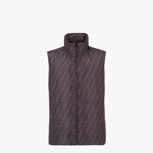  FENDI芬迪 22年秋冬 男士 馬甲 Gilet FAA581A79OF0DS7