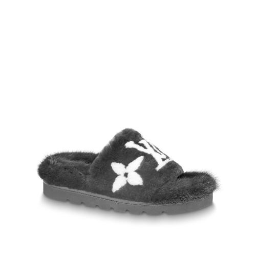  LV路易威登 22年秋冬 女士 平底涼鞋 POOL PILLOW COMFORT 涼拖 1A9BZJ 1A9BZI 1A9BZH 1A9BZM