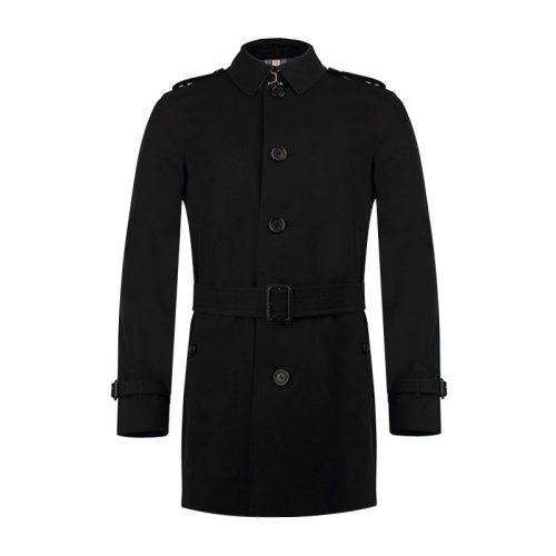  BURBERRY/博柏利 男士黑色棉質(zhì)大衣 3942845 PLFSX