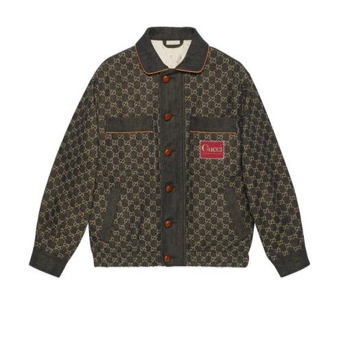  GUCCI古馳 22年秋冬 男士 GG Denim系列夾克 669599 XDBR2 1080