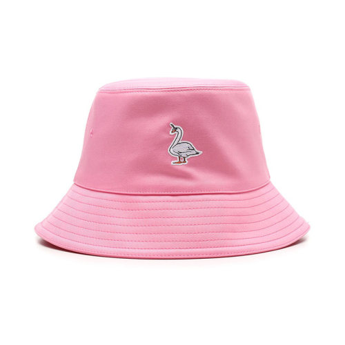  BURBERRY/博柏利 女士時(shí)尚百搭 棉質(zhì) 動(dòng)物刺繡 淺藍(lán)色/粉色漁夫帽子 80322331