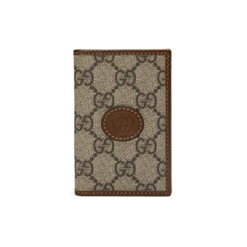  GUCCI古馳 22年秋冬 男士 GG Supreme帆布卡片夾 699267 92TCG 8563