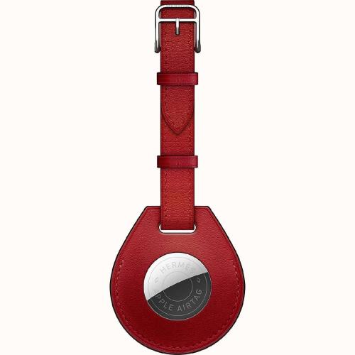  HERMES愛馬仕 22年秋冬 女士 掛飾 étiquette a bagage Apple AirTag Hermes H0008081 5X00