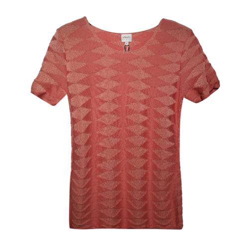 ARMANI COLLEZIONI/阿瑪尼卡爾茲 橘紅色女士短袖 RMM05M RM05M 240