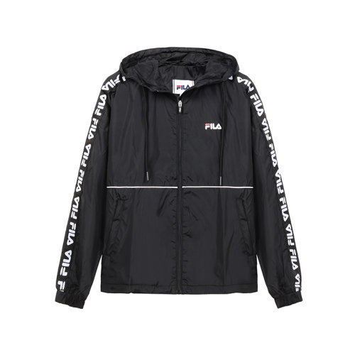 FILA/斐樂 女士聚酰胺纖維連帽夾克外套上衣 687889