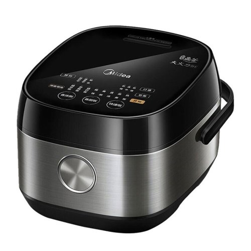 Midea/美的 智能IH4L電飯煲大火力加熱微壓沸騰芯精鋼鼎釜內(nèi)膽電飯鍋MB-HS4073黑色