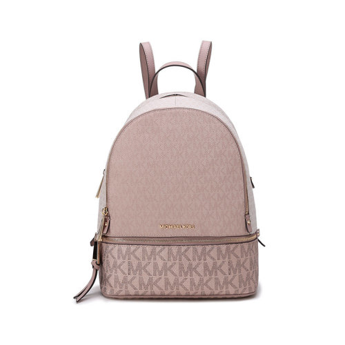 Michael Kors/邁克·科爾斯 【22春夏新款】 女士RHEA ZIP系列人造革手提雙肩包背包中號 30H1GEZB2V