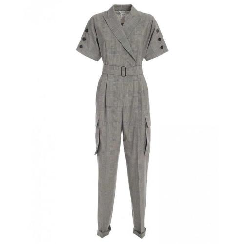 MaxMara/麥絲瑪拉 女士灰色時尚休閑褲 BARI-002