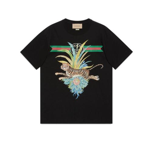  GUCCI古馳 22年秋冬 男士 2022中國新年系列棉質(zhì)T恤 548334 XJD3W 1152