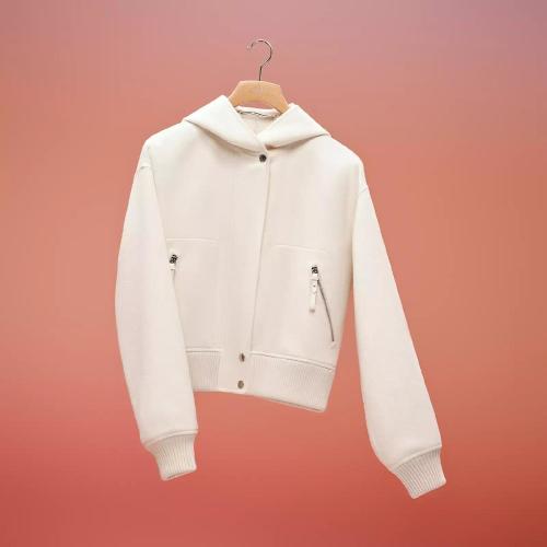  HERMES愛馬仕 22年秋冬 女士 衛(wèi)衣 Blouson a capuche H2H0206DA9134
