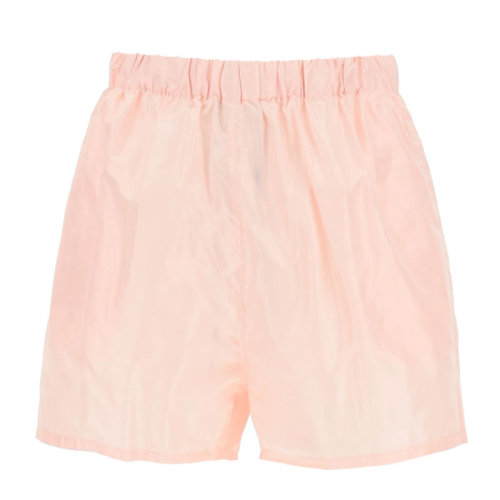 PRADA/普拉達(dá)  女褲 女士 粉色時(shí)尚短褲 P202ER-1YQ7-F02AO