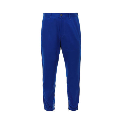 GUCCI/古馳 男士純色棉質(zhì)休閑褲運(yùn)動褲長褲 604187-XDA1R 多色可選