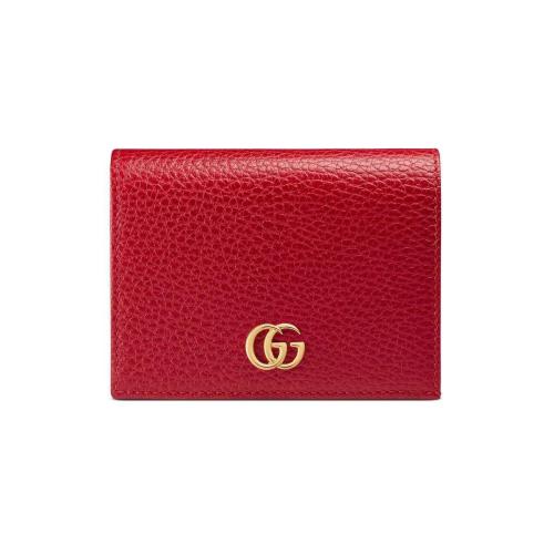  GUCCI古馳 22年秋冬 女士 皮革卡包 456126 CAO0G 6433 預(yù)定商品2-6周發(fā)貨