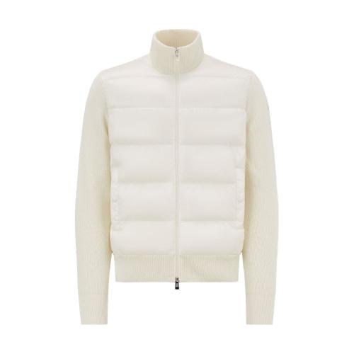  MONCLER蒙可蒙克萊 22年秋冬 男士 羽絨服 Graphic Padded Wool Cardigan H20919B00008M113103