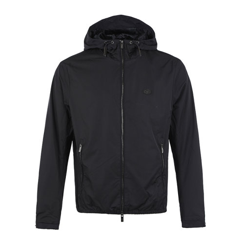 Emporio Armani/安普里奧阿瑪尼21新品簡(jiǎn)約休閑連帽男士夾克外套8N1BQ01NZQZ