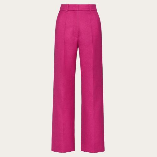  VALENTINO華倫天奴 22年秋冬 女士 休閑褲 PANTALON EN DOUBLE COMPACT DRILL XB3RB4M66LRFP1