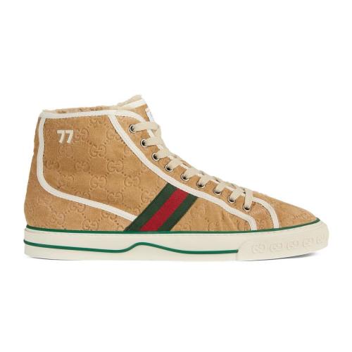  GUCCI古馳 22年秋冬 男士 Gucci Tennis 1977系列男士運(yùn)動(dòng)鞋 649335 UJ510 9564