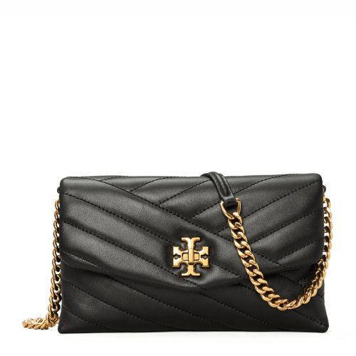 Tory Burch/湯麗柏琦 女士純色小羊皮雙T金屬LOGO旋扣開(kāi)合時(shí)尚單肩包斜挎包鏈條包手拿包女包 64068 多色可選